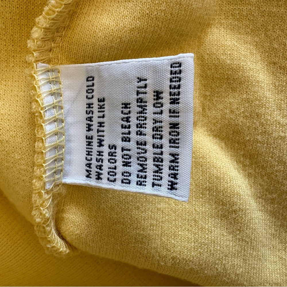 Polo Ralph Lauren Men's Classic 1/4 Zip-Up Pull-Over… Cotton …in Pale Yellow - Picture 9 of 9